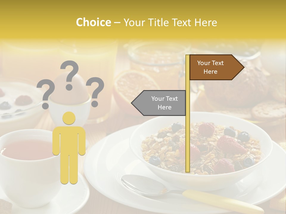 Strawberry Tasty Meal PowerPoint Template