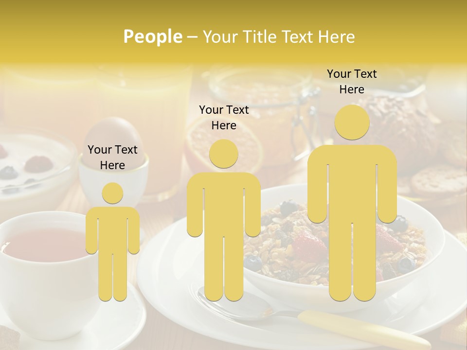 Strawberry Tasty Meal PowerPoint Template