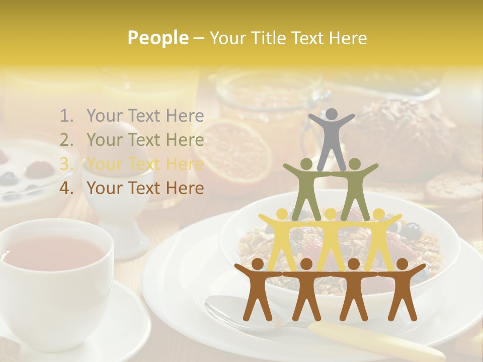 Strawberry Tasty Meal PowerPoint Template