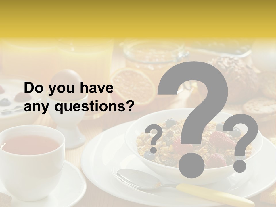 Strawberry Tasty Meal PowerPoint Template