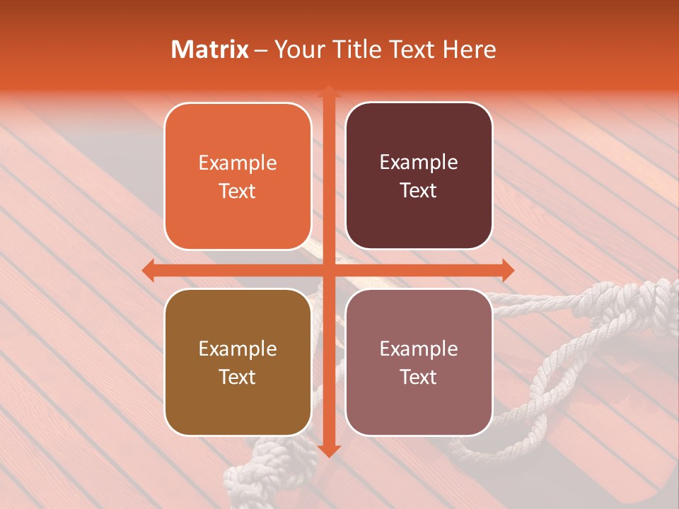 Boat Metal Mahogany PowerPoint Template