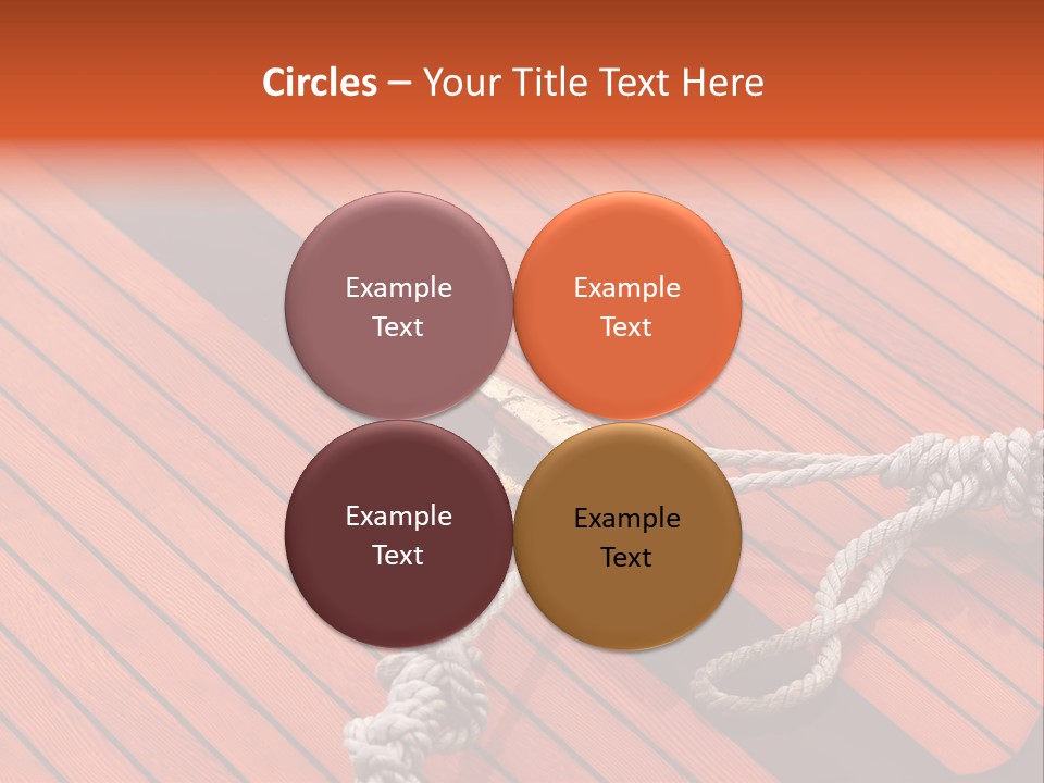 Boat Metal Mahogany PowerPoint Template