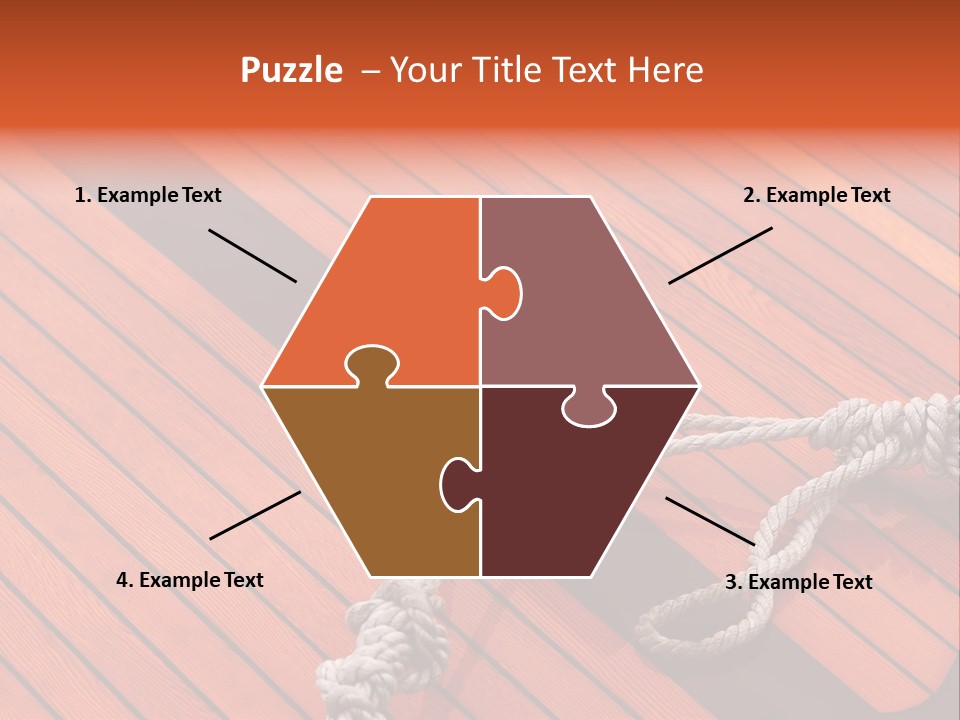 Boat Metal Mahogany PowerPoint Template