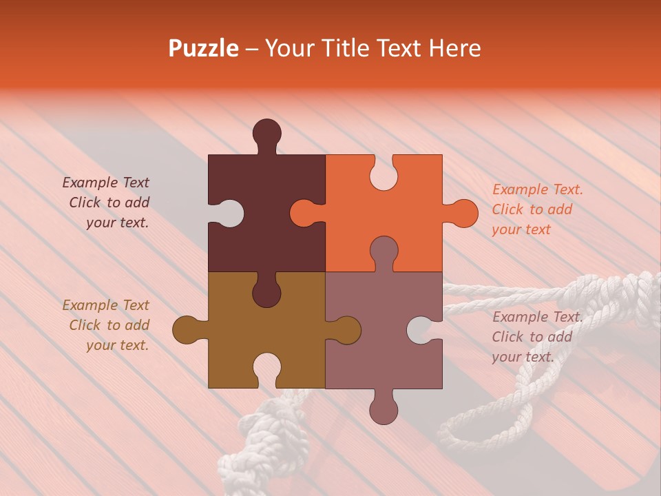 Boat Metal Mahogany PowerPoint Template