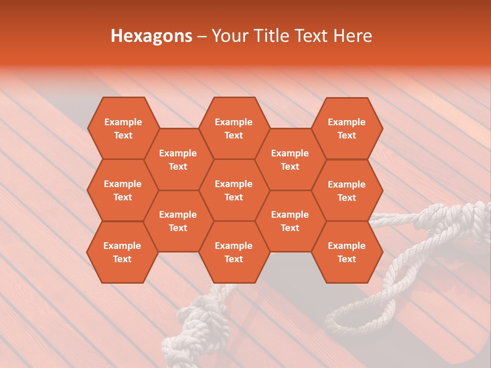 Boat Metal Mahogany PowerPoint Template