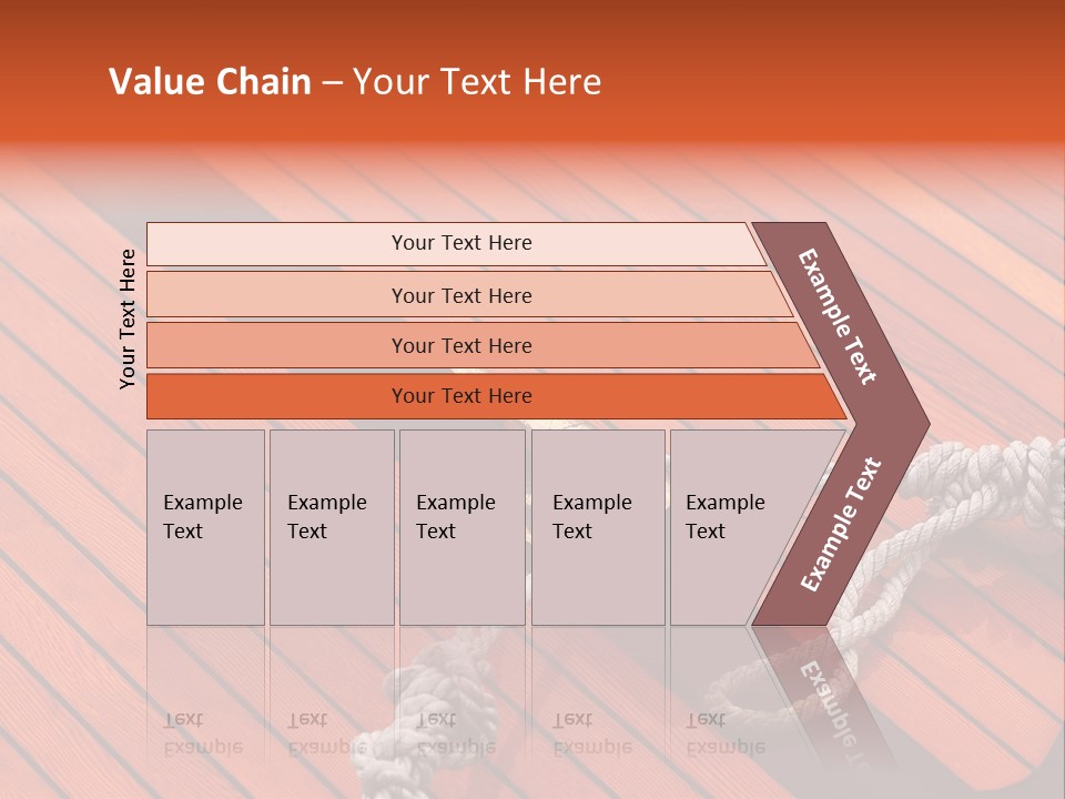 Boat Metal Mahogany PowerPoint Template