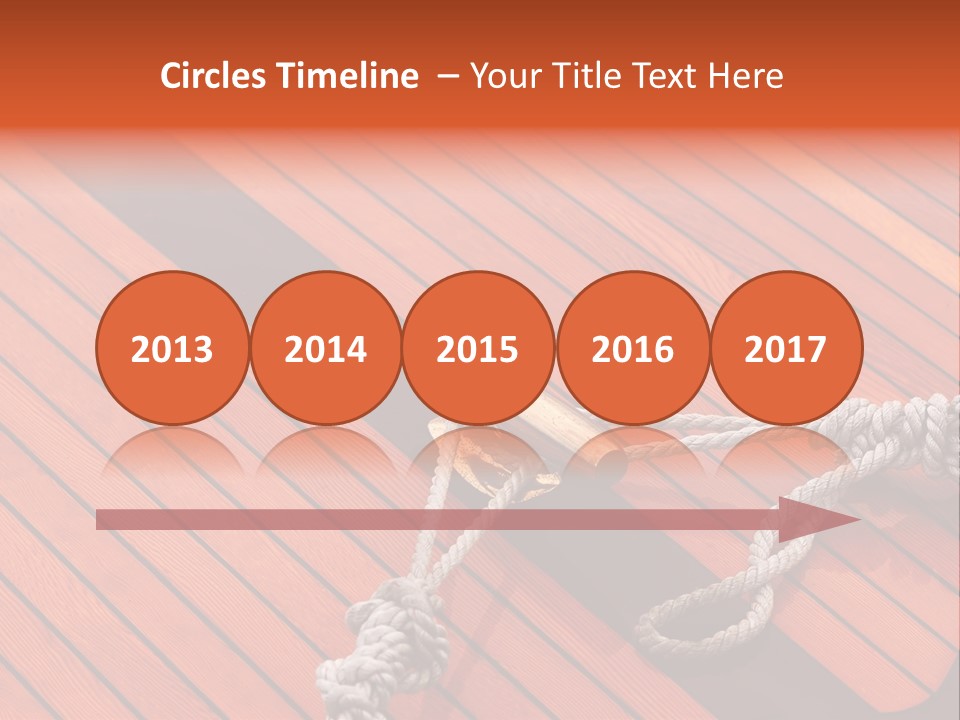 Boat Metal Mahogany PowerPoint Template