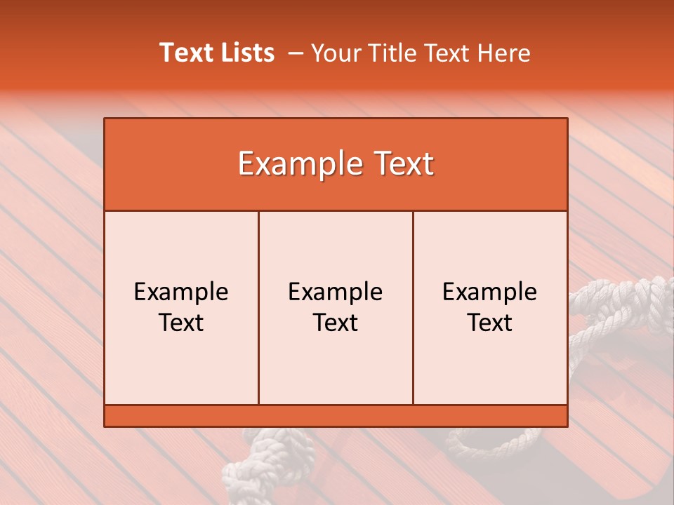 Boat Metal Mahogany PowerPoint Template