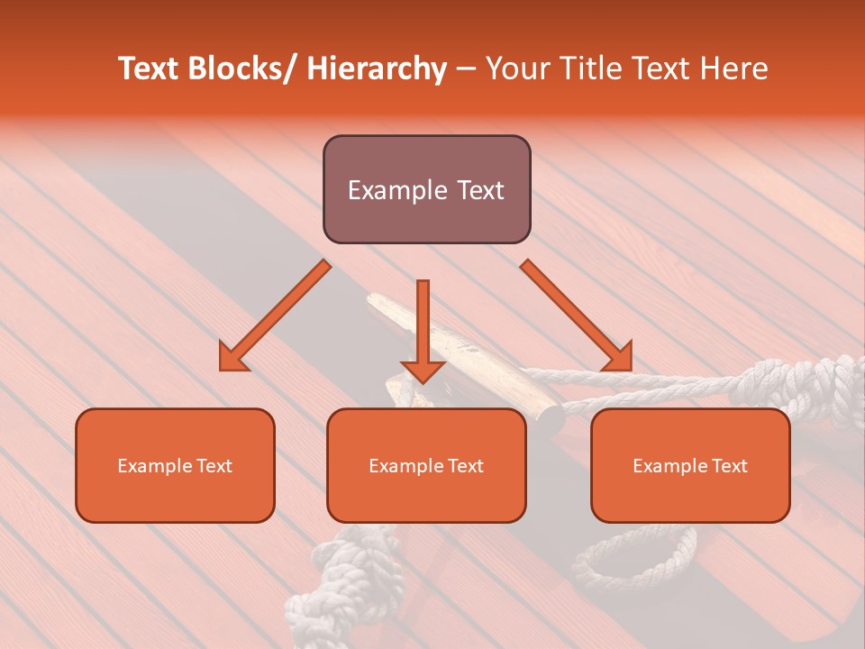 Boat Metal Mahogany PowerPoint Template