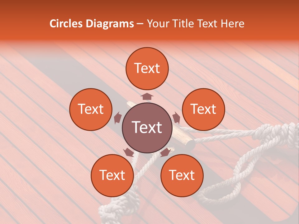 Boat Metal Mahogany PowerPoint Template