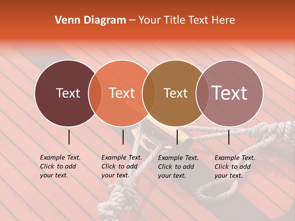Boat Metal Mahogany PowerPoint Template