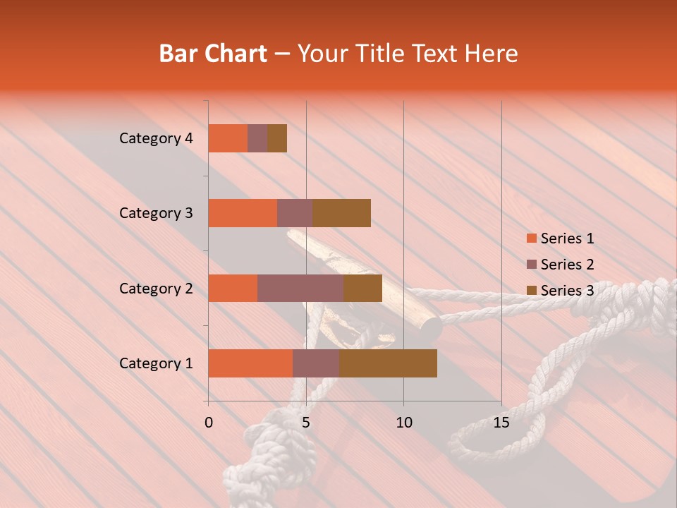 Boat Metal Mahogany PowerPoint Template