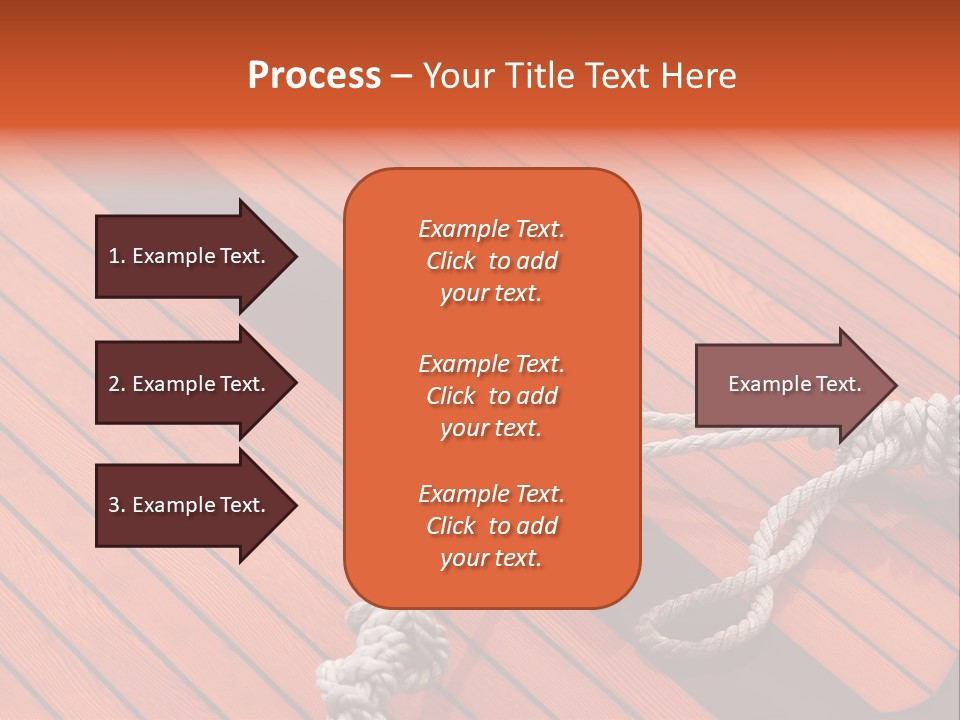 Boat Metal Mahogany PowerPoint Template