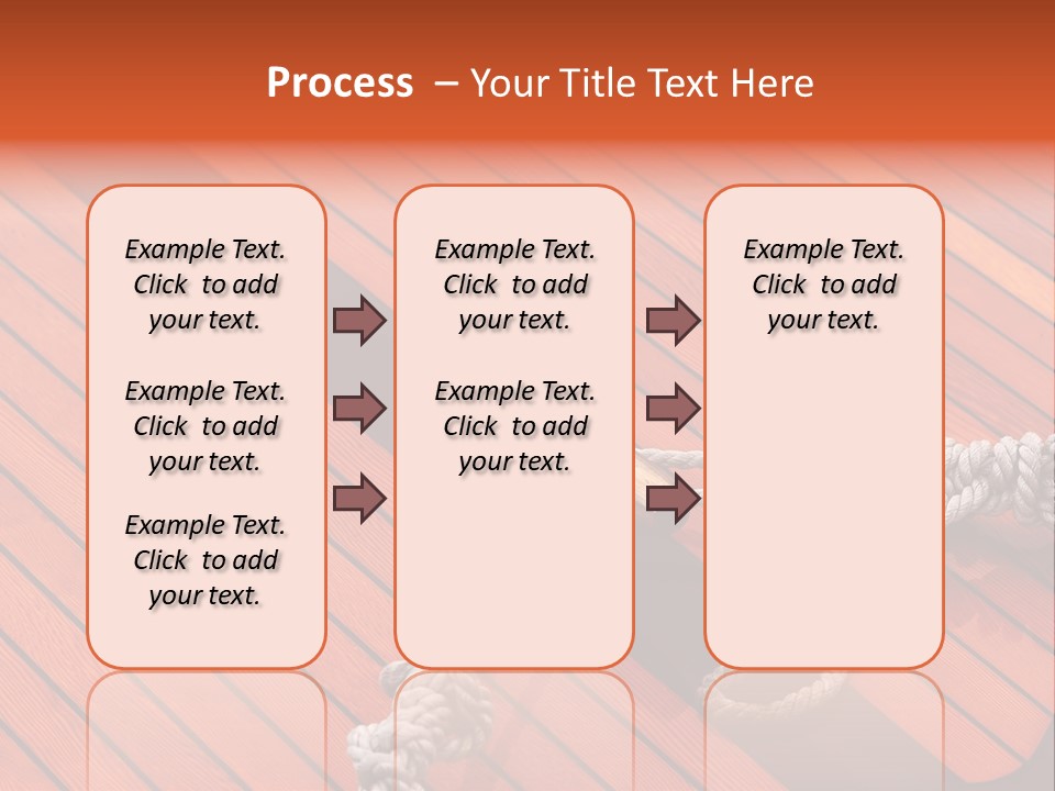 Boat Metal Mahogany PowerPoint Template