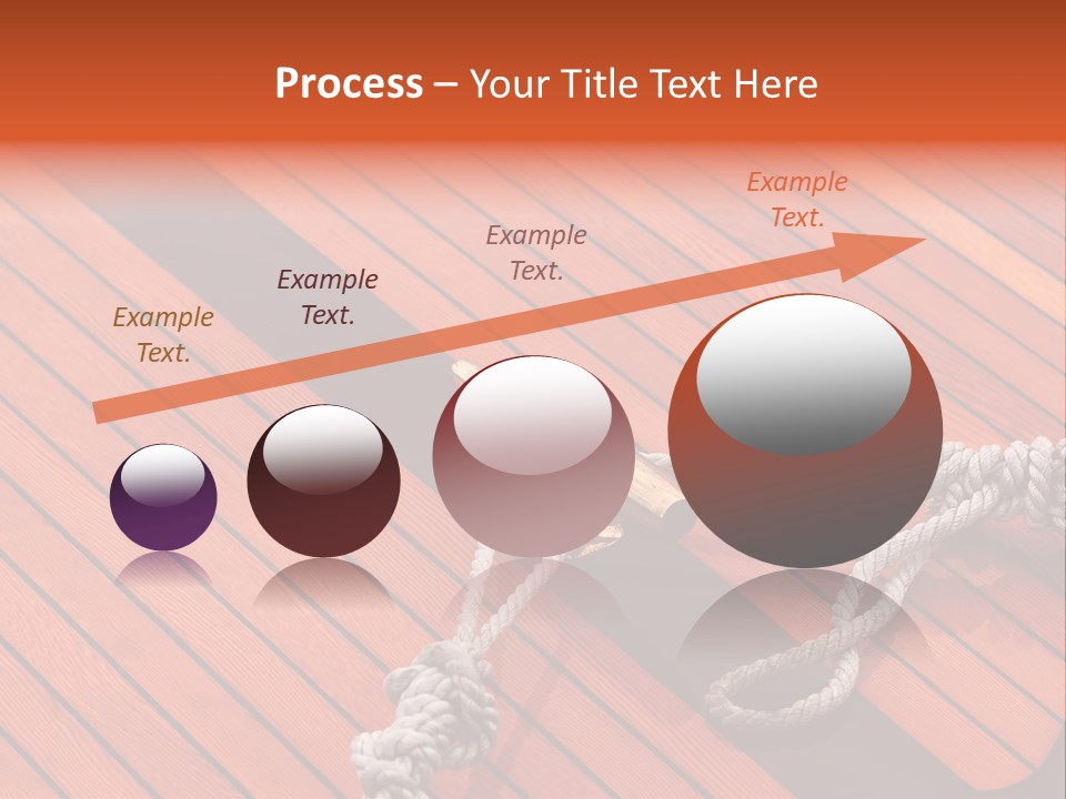 Boat Metal Mahogany PowerPoint Template