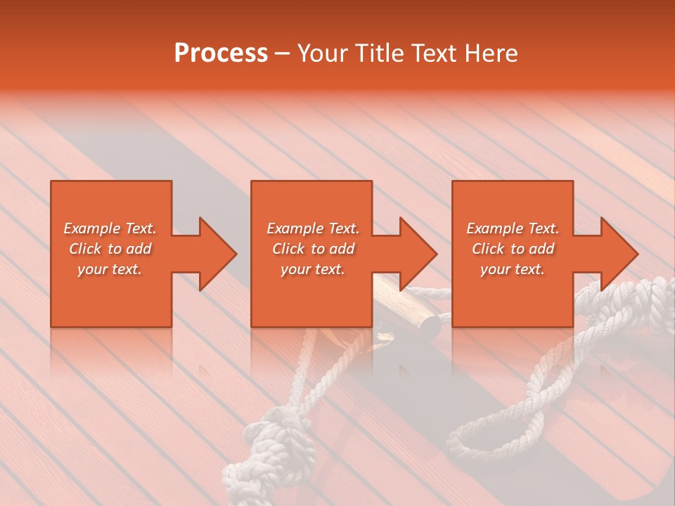 Boat Metal Mahogany PowerPoint Template