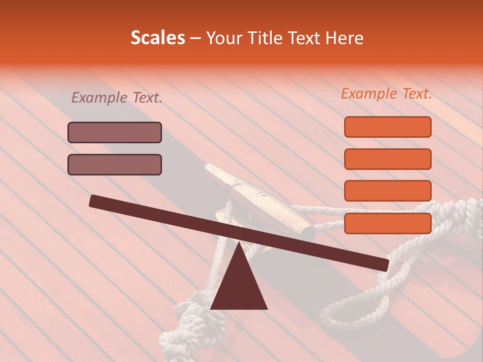 Boat Metal Mahogany PowerPoint Template