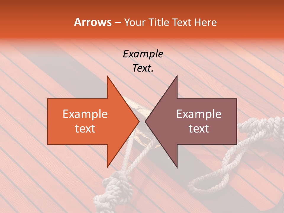 Boat Metal Mahogany PowerPoint Template