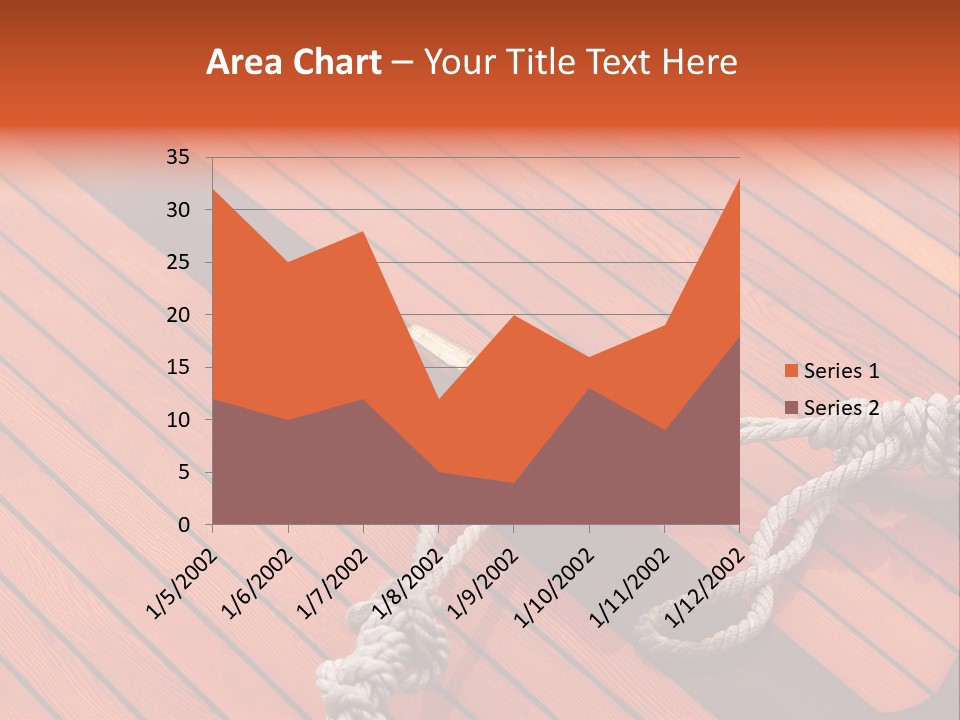 Boat Metal Mahogany PowerPoint Template
