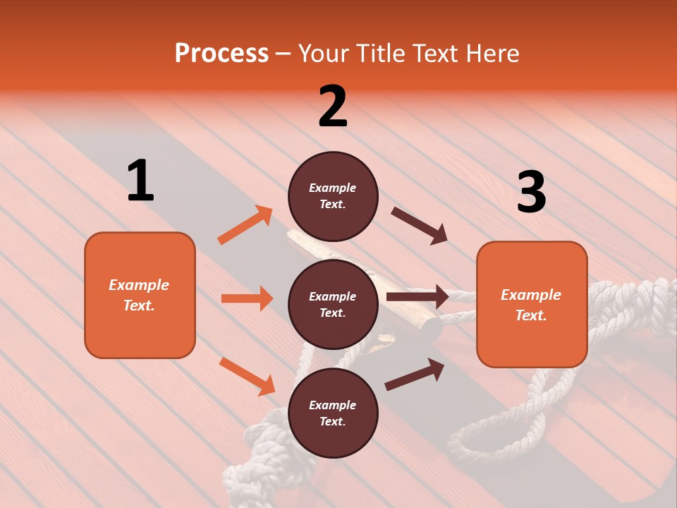 Boat Metal Mahogany PowerPoint Template