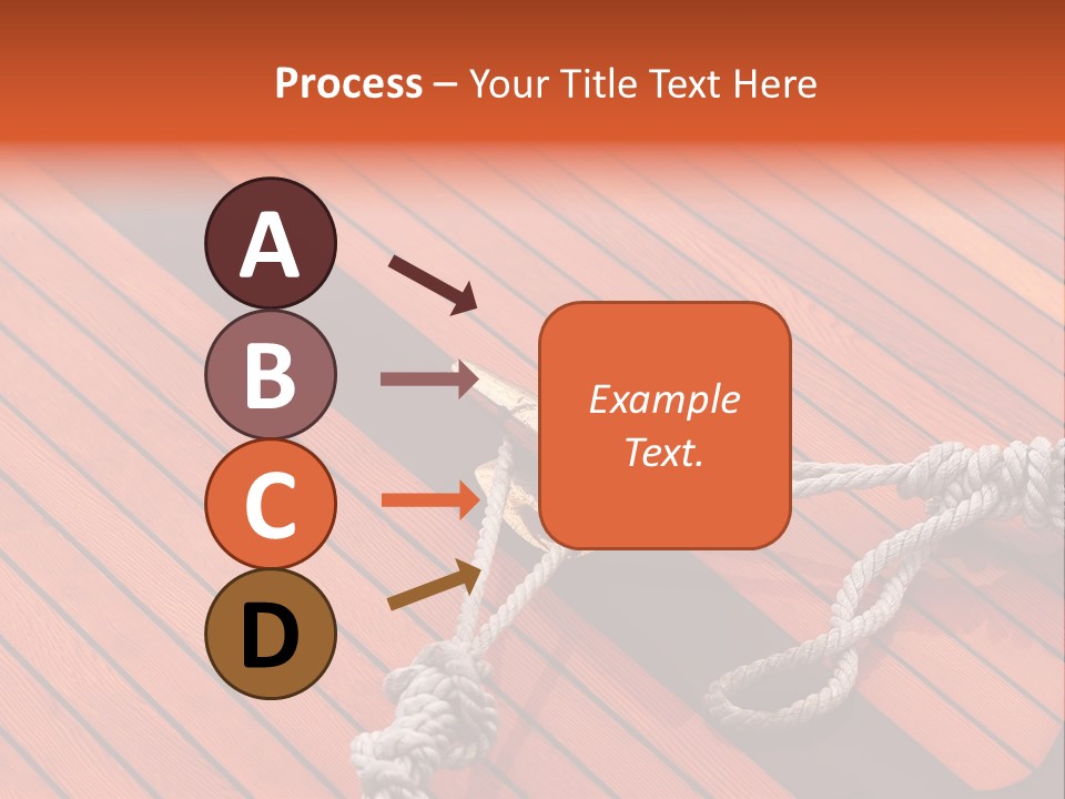 Boat Metal Mahogany PowerPoint Template