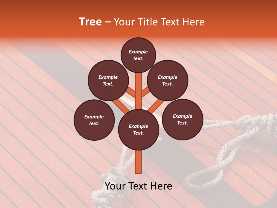 Boat Metal Mahogany PowerPoint Template