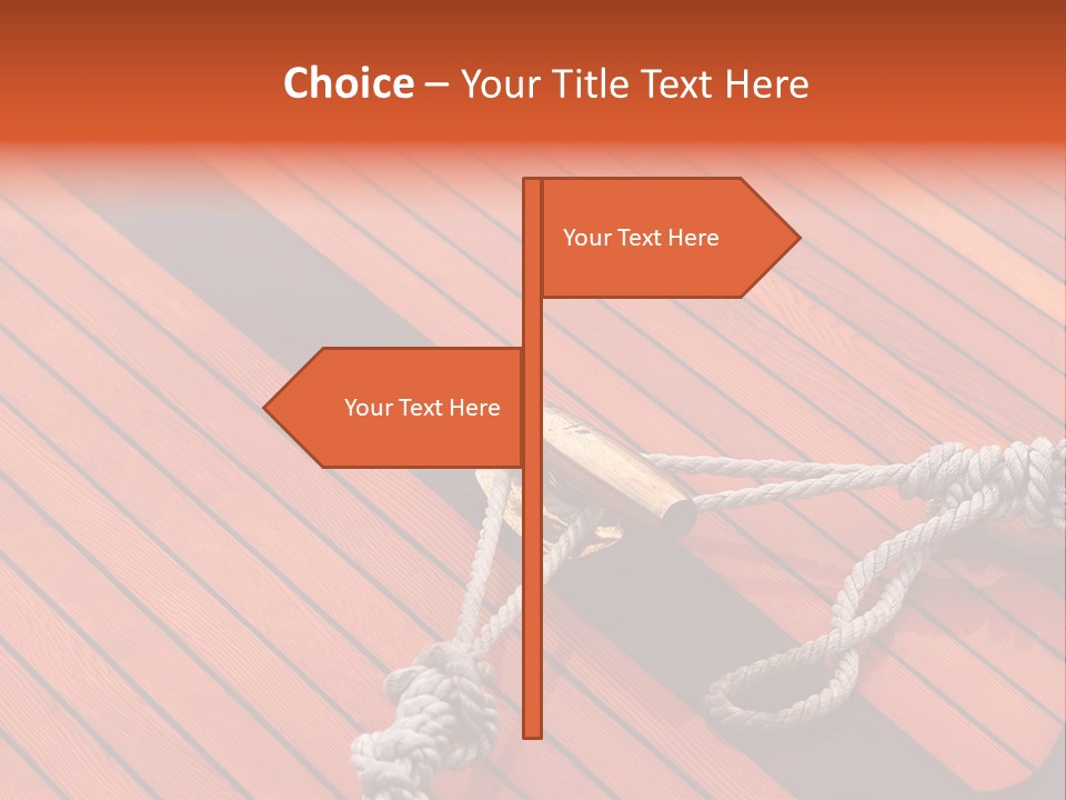 Boat Metal Mahogany PowerPoint Template