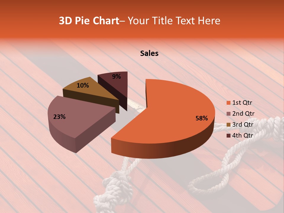 Boat Metal Mahogany PowerPoint Template