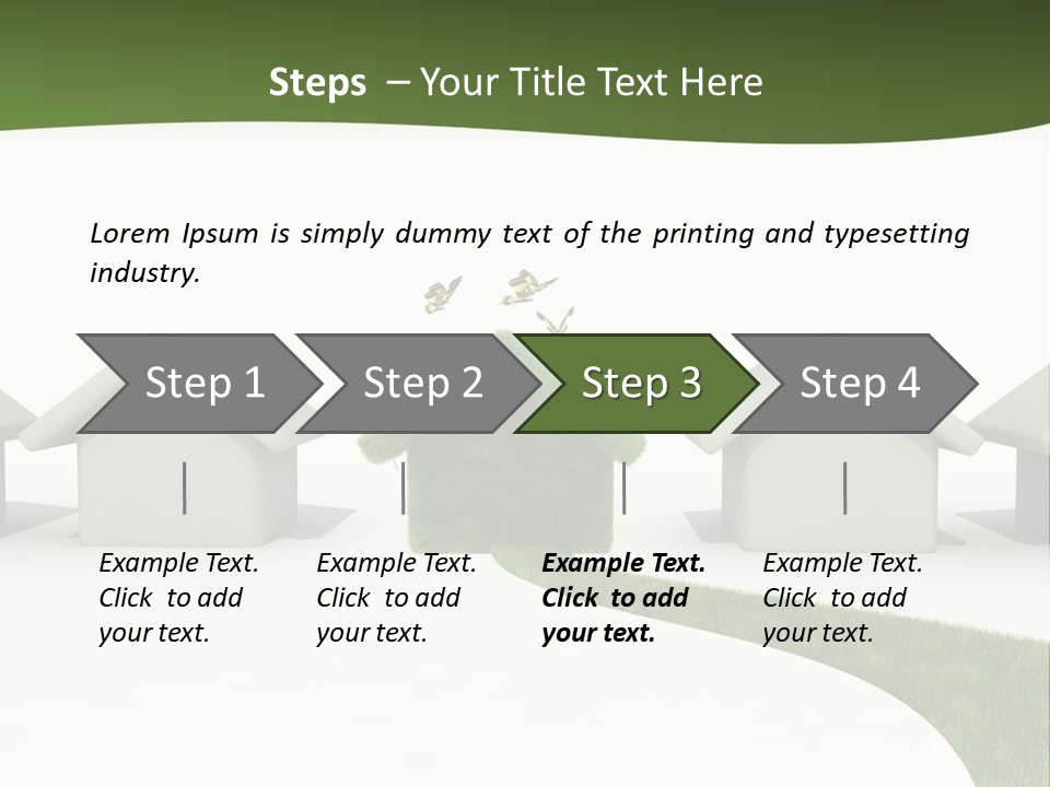 Clean House Ecosystem PowerPoint Template