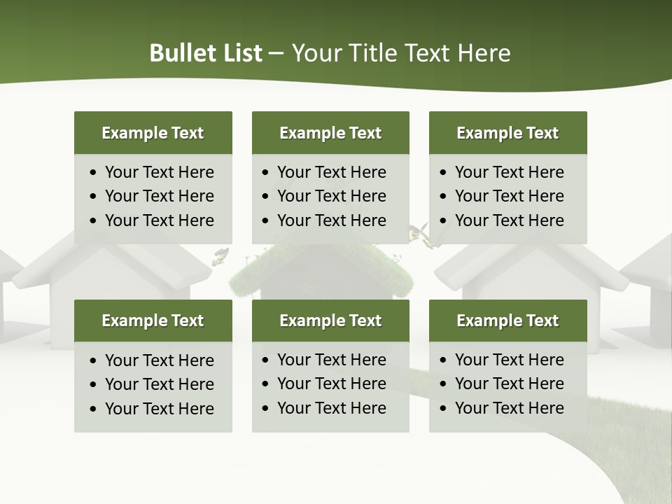 Clean House Ecosystem PowerPoint Template