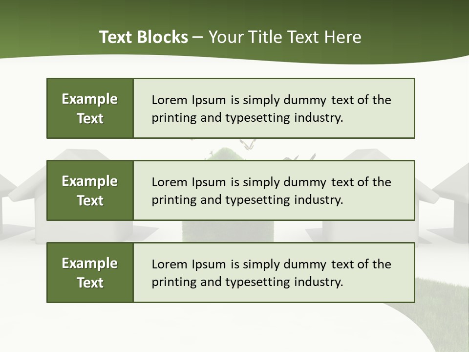 Clean House Ecosystem PowerPoint Template
