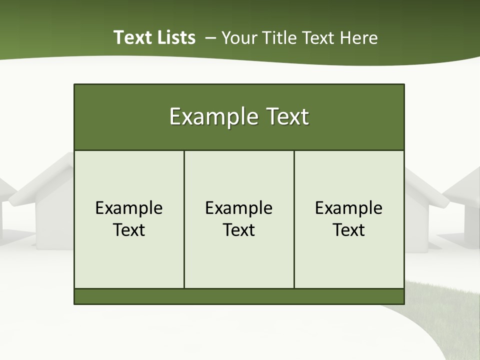 Clean House Ecosystem PowerPoint Template