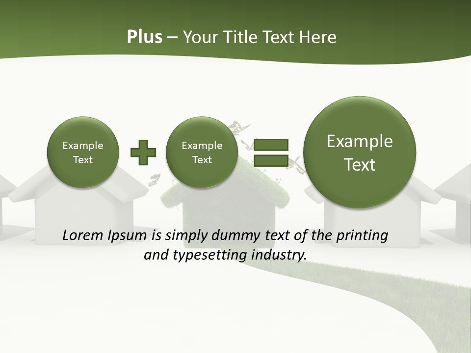 Clean House Ecosystem PowerPoint Template