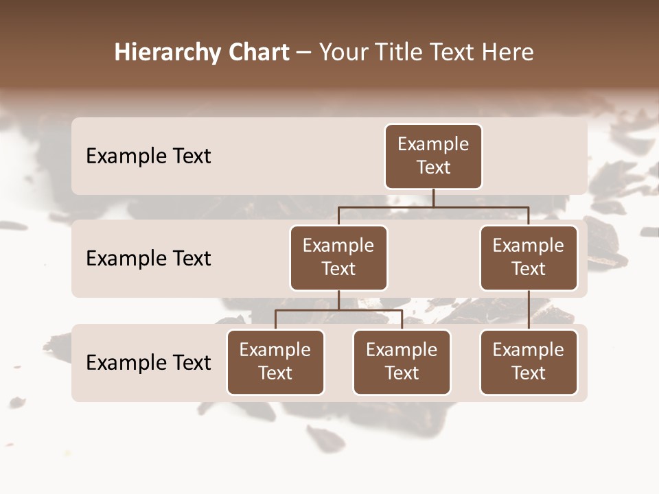Broken Chocolate Gourmet PowerPoint Template