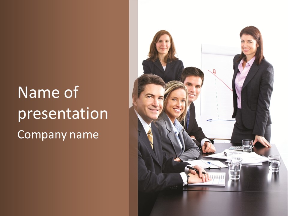 People Cooperation Businessman PowerPoint Template