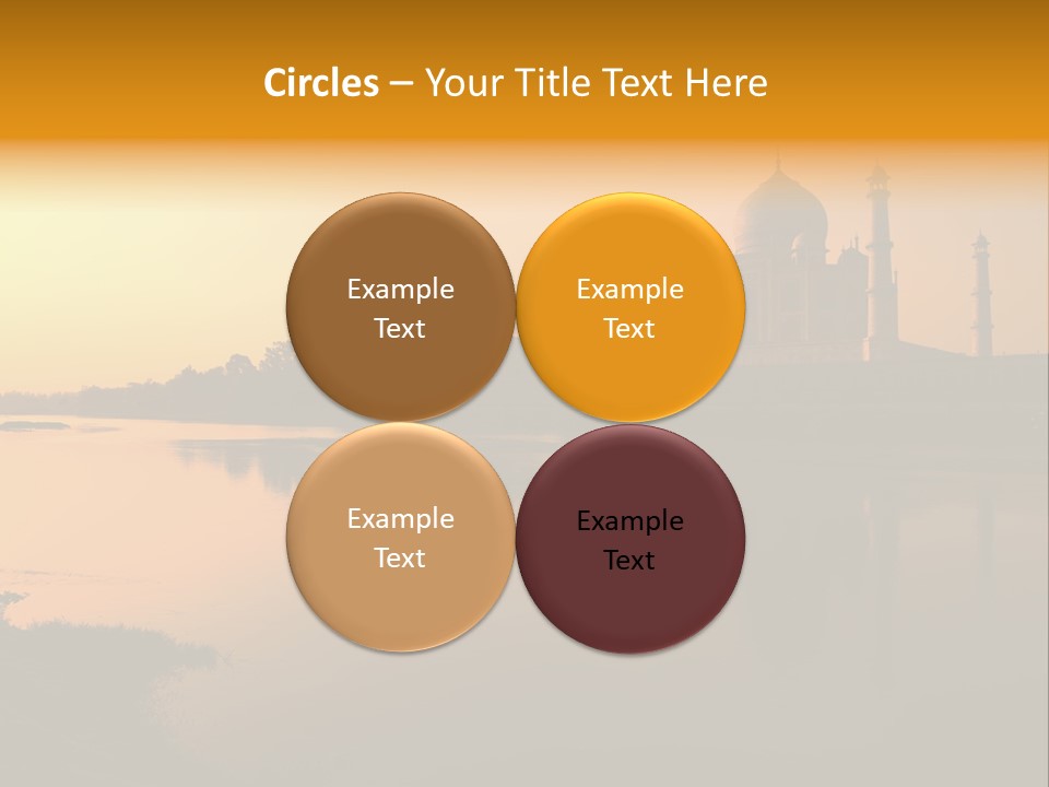 Mausoleum Famous Islamic PowerPoint Template