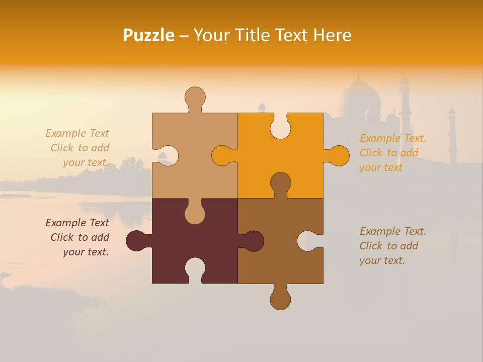 Mausoleum Famous Islamic PowerPoint Template