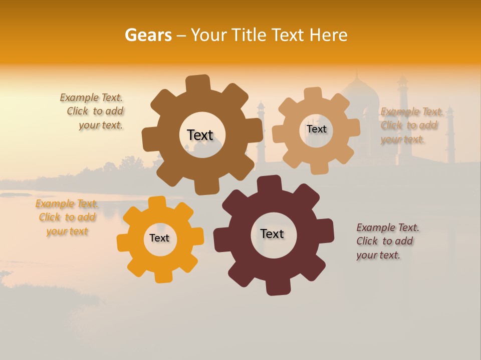 Mausoleum Famous Islamic PowerPoint Template