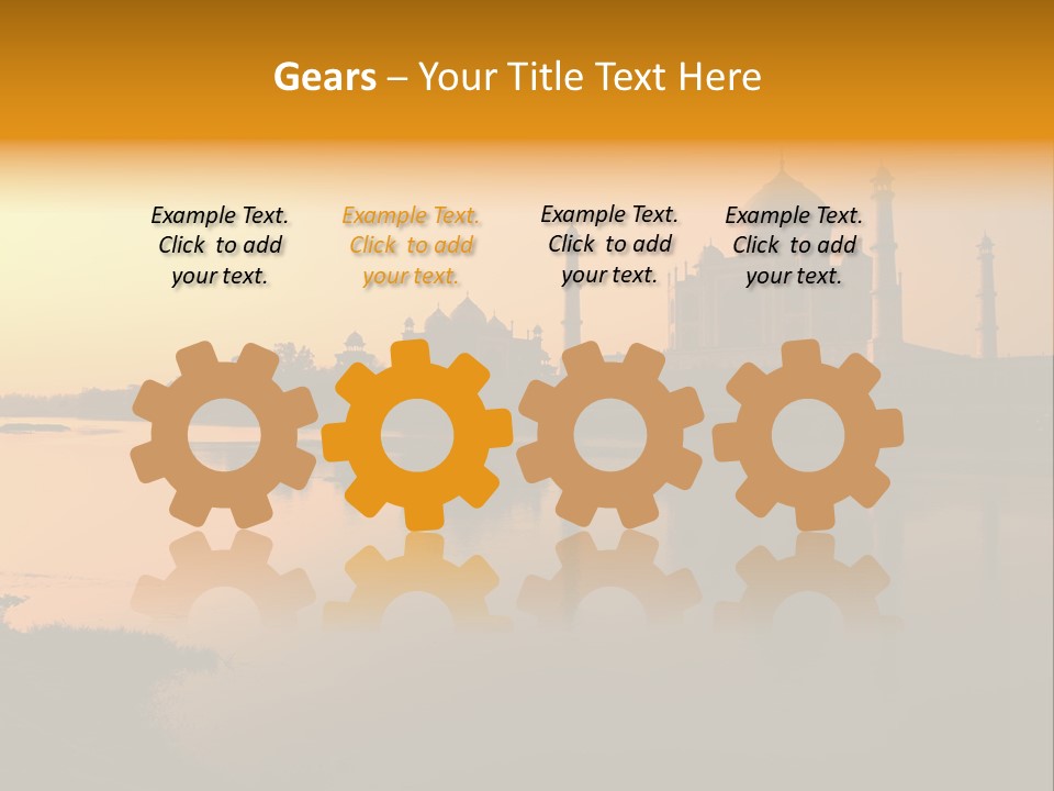 Mausoleum Famous Islamic PowerPoint Template