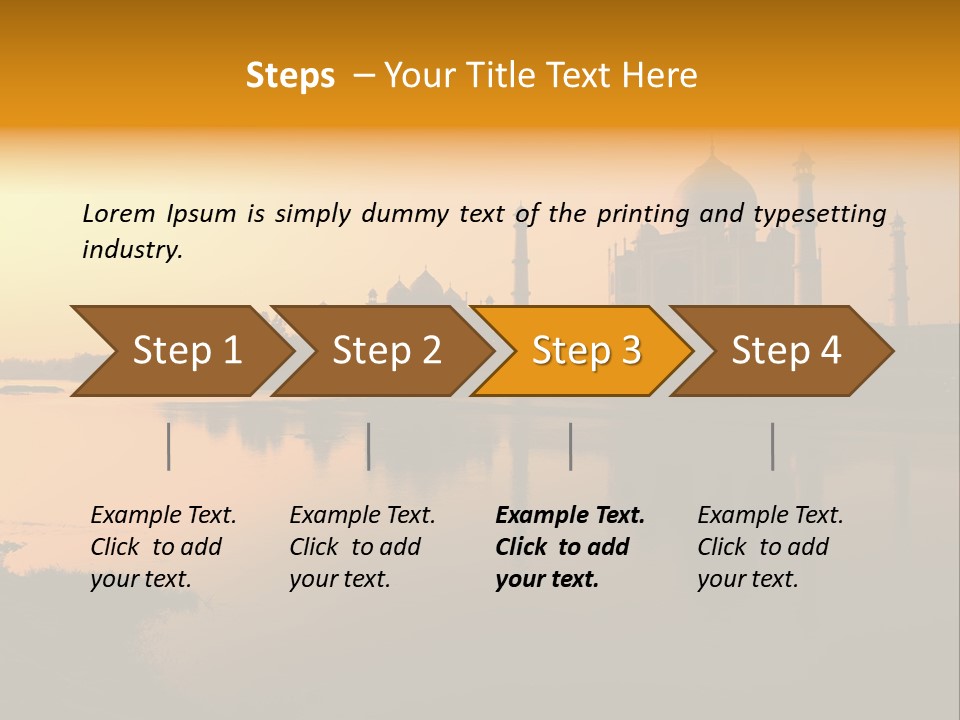 Mausoleum Famous Islamic PowerPoint Template