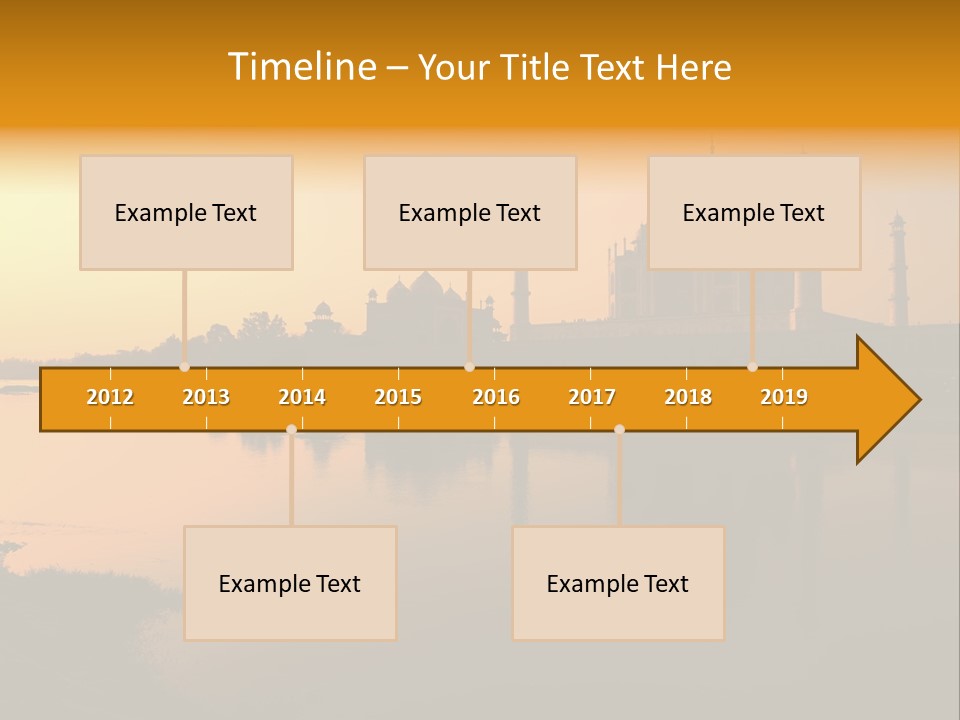 Mausoleum Famous Islamic PowerPoint Template