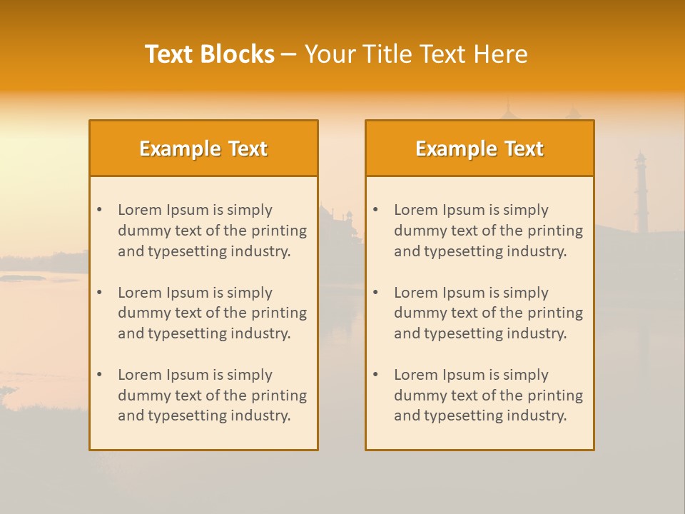 Mausoleum Famous Islamic PowerPoint Template