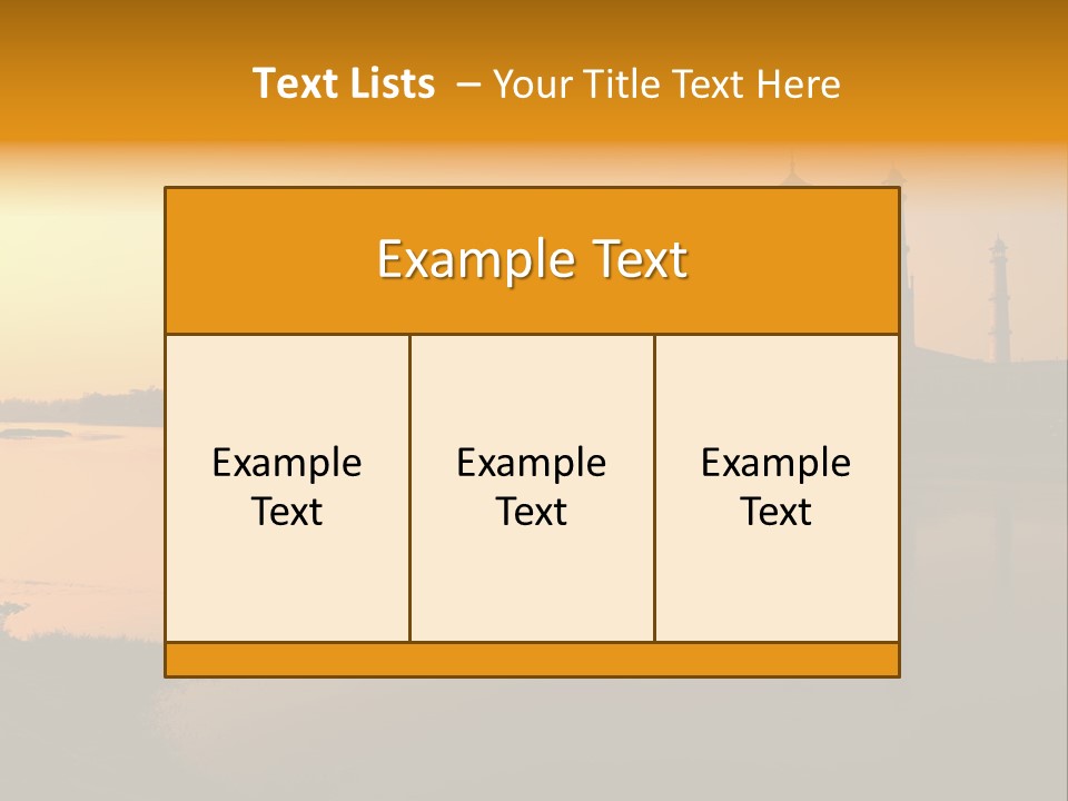 Mausoleum Famous Islamic PowerPoint Template