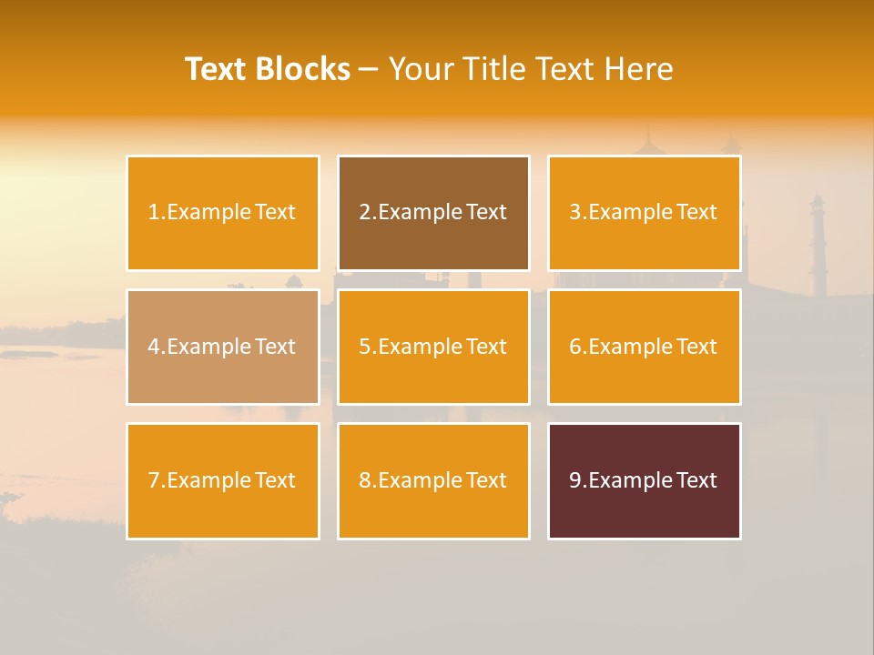 Mausoleum Famous Islamic PowerPoint Template