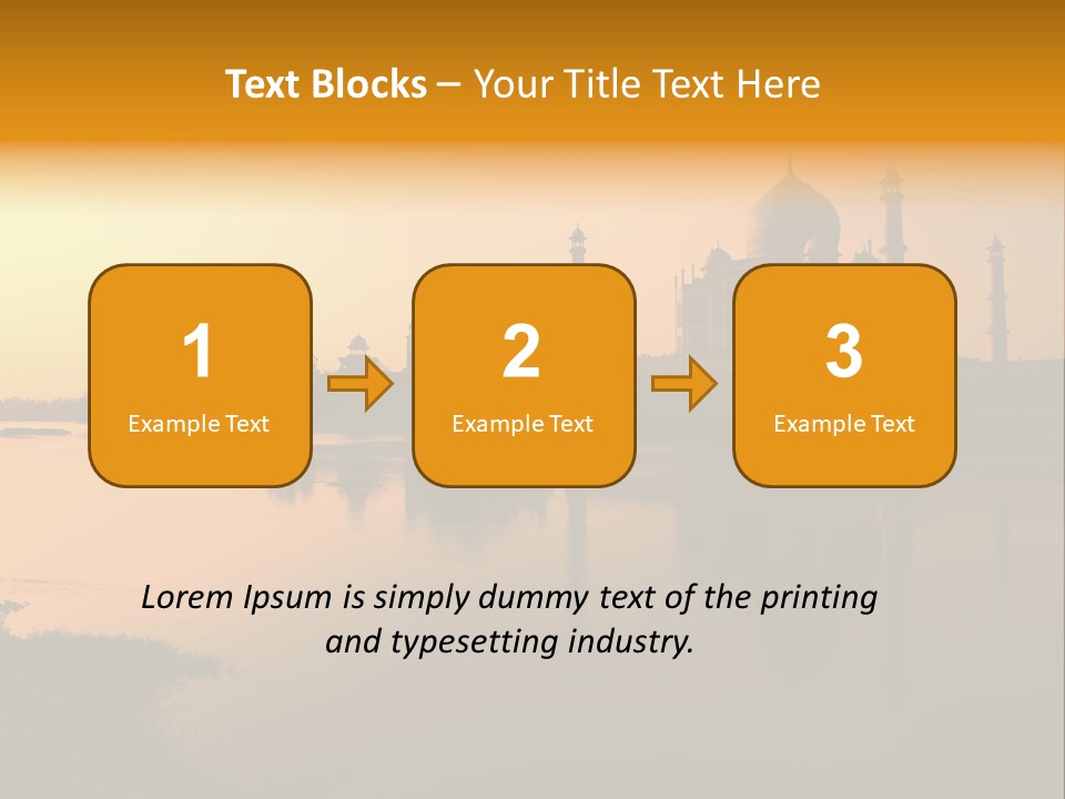 Mausoleum Famous Islamic PowerPoint Template