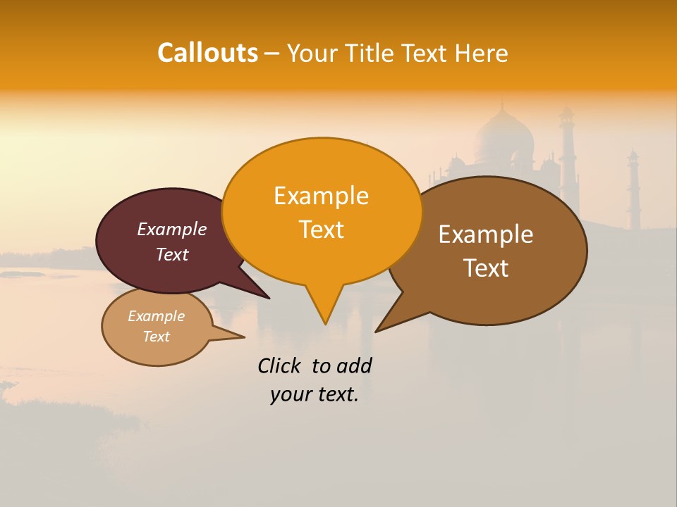 Mausoleum Famous Islamic PowerPoint Template