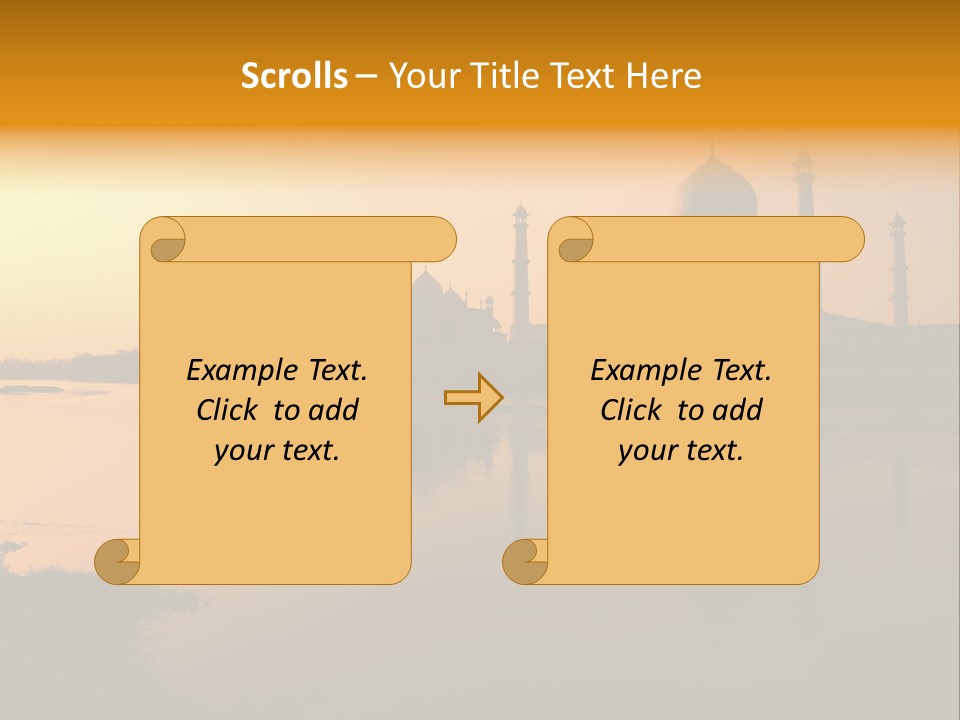Mausoleum Famous Islamic PowerPoint Template