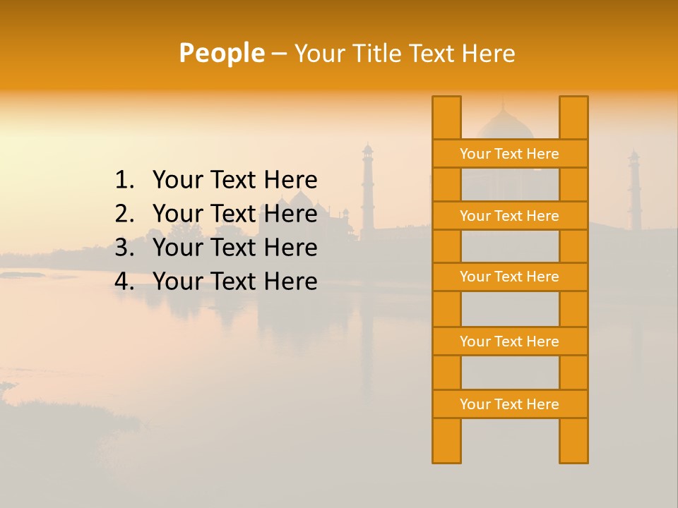 Mausoleum Famous Islamic PowerPoint Template