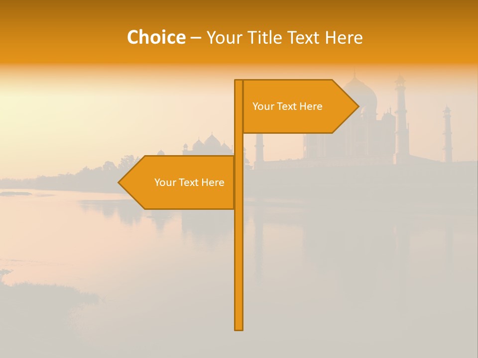 Mausoleum Famous Islamic PowerPoint Template