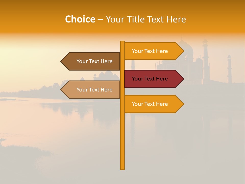 Mausoleum Famous Islamic PowerPoint Template